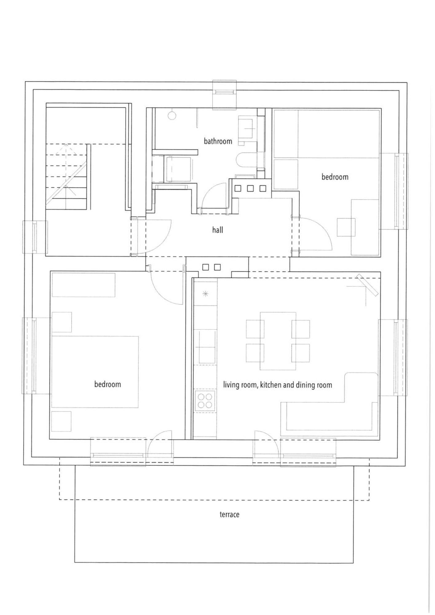 Residence Black&White 卢布尔雅那 客房 照片